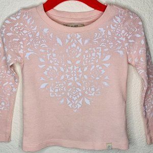 Lucky Brand Girls Thermal Top Size: 2T